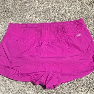 PINK Victoria's Secret Bright Magenta Athletic Shorts